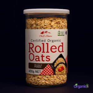 Chef's Choice Organic Cereal - Traditional Rolled Oats (450g) Australia